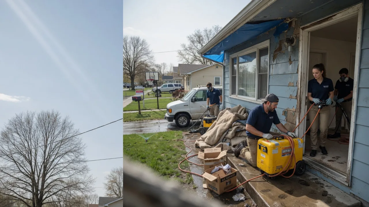 Basement Flood Cleanup in Herreid, SD near me